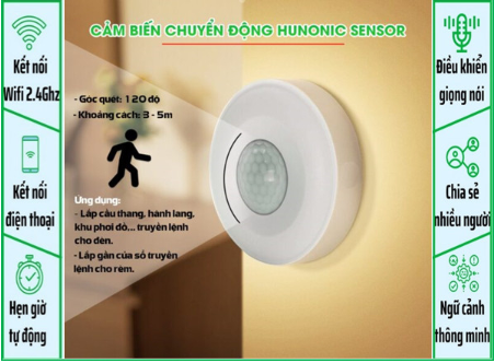 Bộ Cảm Biến Chuyển Động Hunonic Pir Sensor